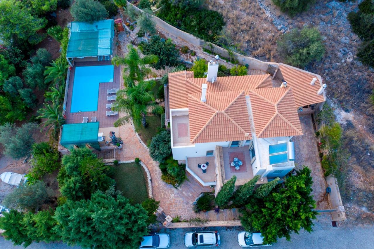 Villa Maira Luxurious With Private Swimming Pool Kórfos Dış mekan fotoğraf