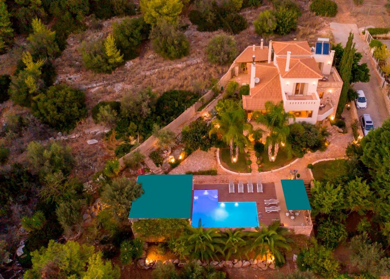 Villa Maira Luxurious With Private Swimming Pool Kórfos Dış mekan fotoğraf